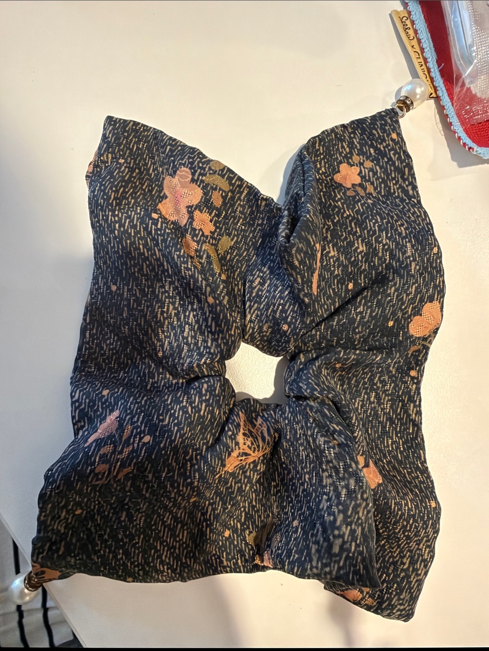 Women’s Black Floral Print Jeans - Unbranded
